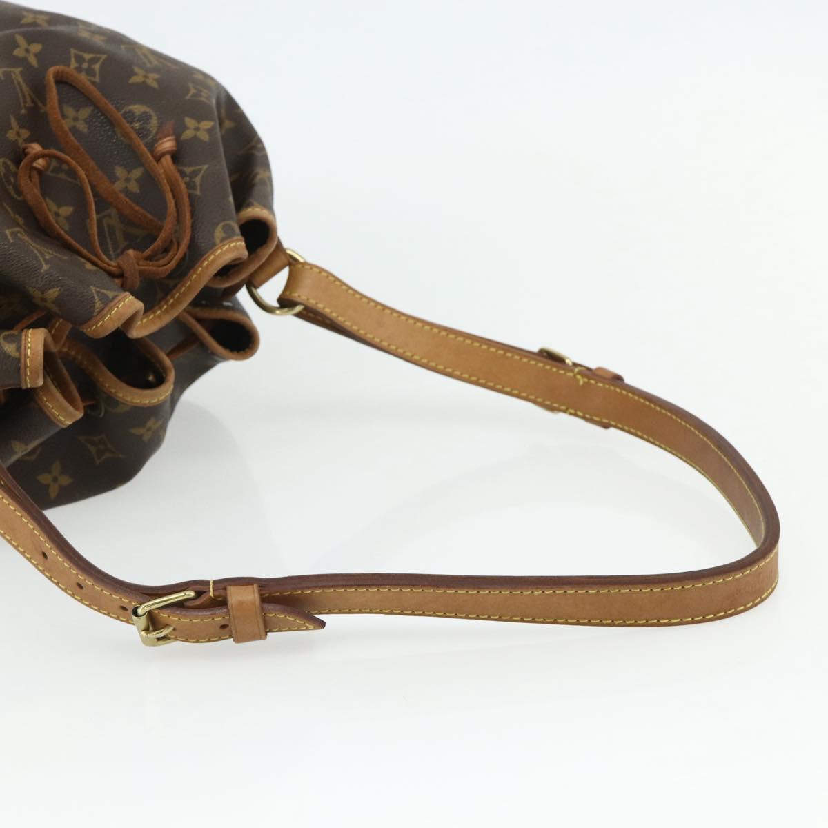 LOUIS VUITTON Monogram Noe Shoulder Bag M42224 LV Auth 178705A