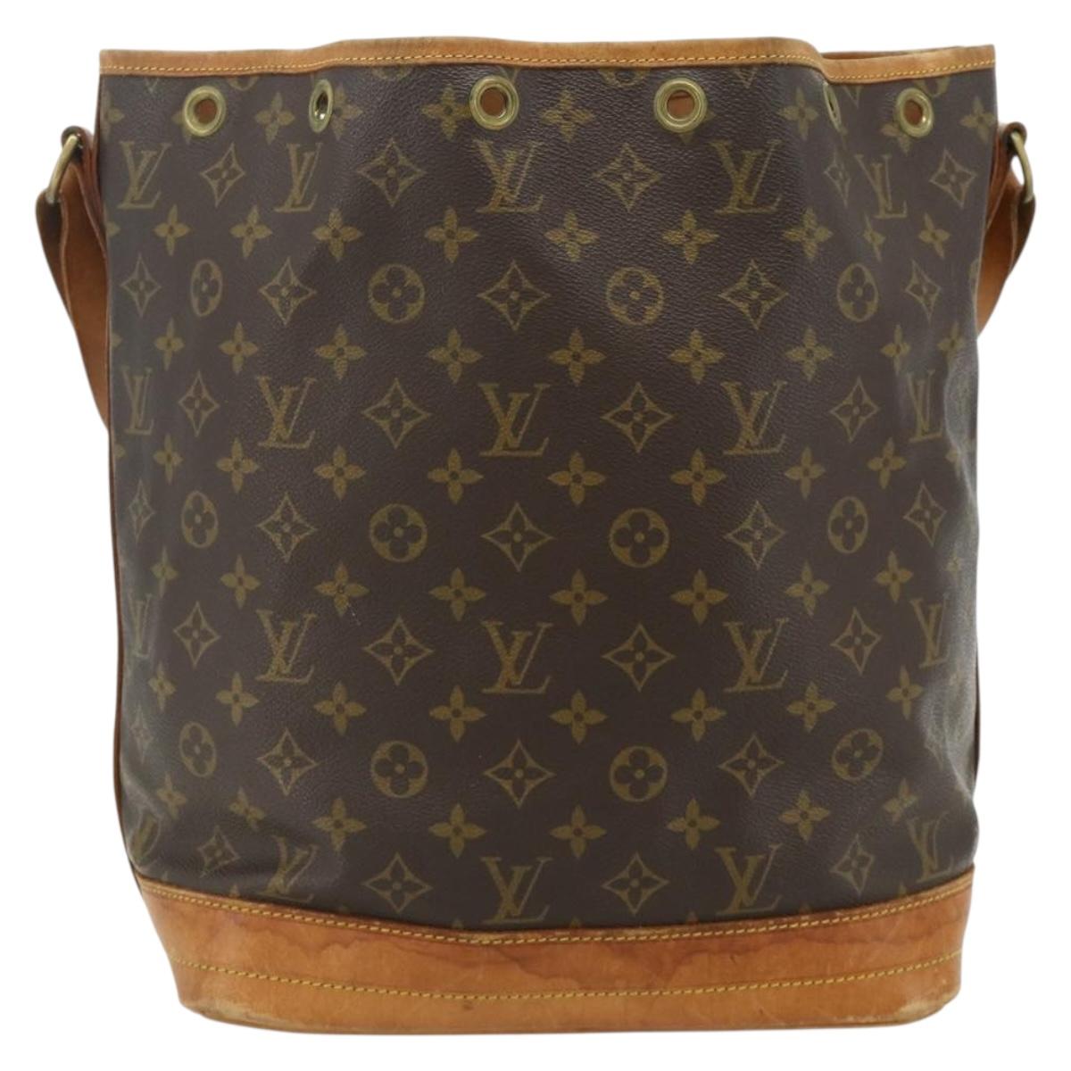LOUIS VUITTON Monogram Noe Shoulder Bag M42224 LV Auth 178706