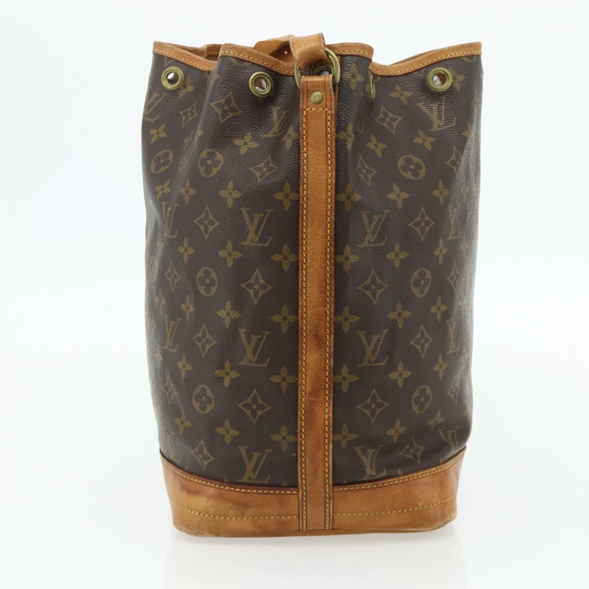 LOUIS VUITTON Monogram Noe Shoulder Bag M42224 LV Auth 178706