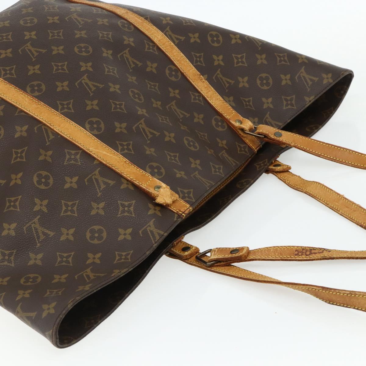LOUIS VUITTON Monogram Sac Shopping GM Tote Bag M51110 LV Auth 178708