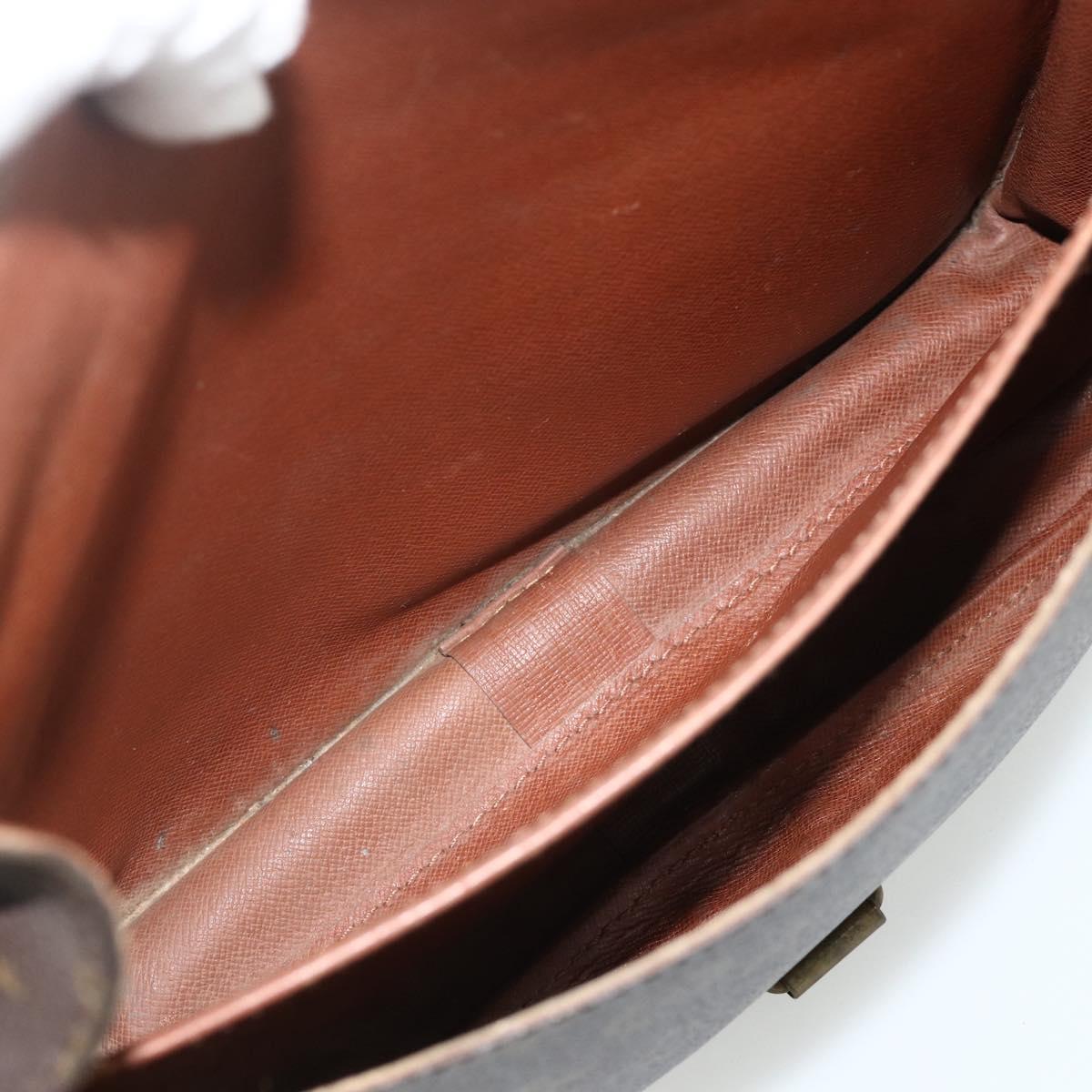 LOUIS VUITTON Monogram Cartouchiere GM Shoulder Bag M51252 LV Auth 178716