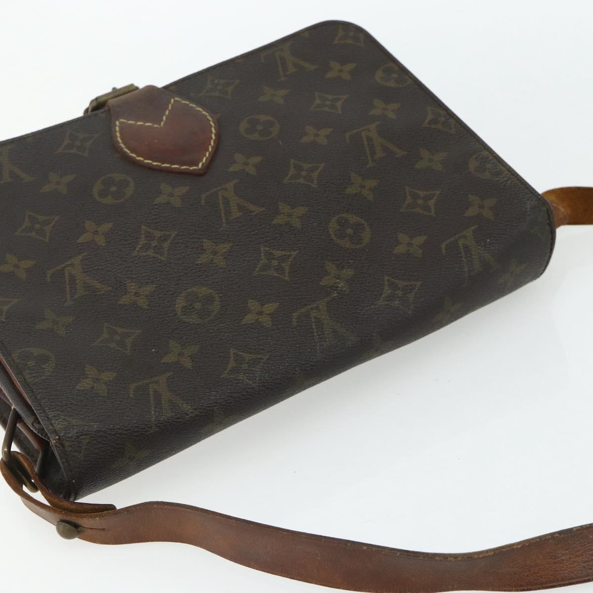LOUIS VUITTON Monogram Cartouchiere GM Shoulder Bag M51252 LV Auth 178716
