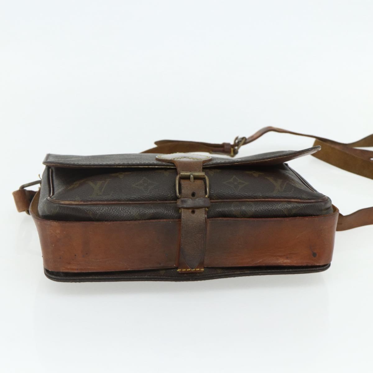 LOUIS VUITTON Monogram Cartouchiere GM Shoulder Bag M51252 LV Auth 178716