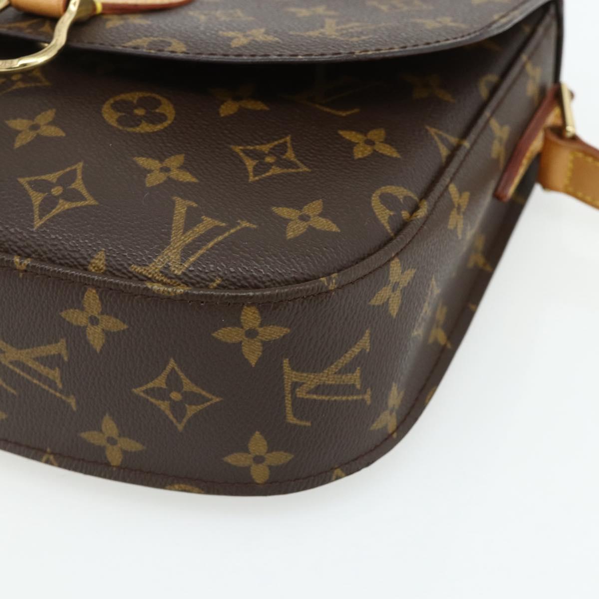 LOUIS VUITTON Monogram Saint Cloud GM Shoulder Bag M51242 LV Auth 178718A