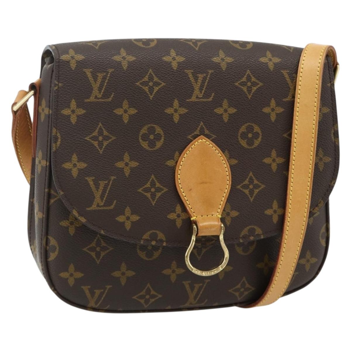 LOUIS VUITTON Monogram Saint Cloud GM Shoulder Bag M51242 LV Auth 178718A