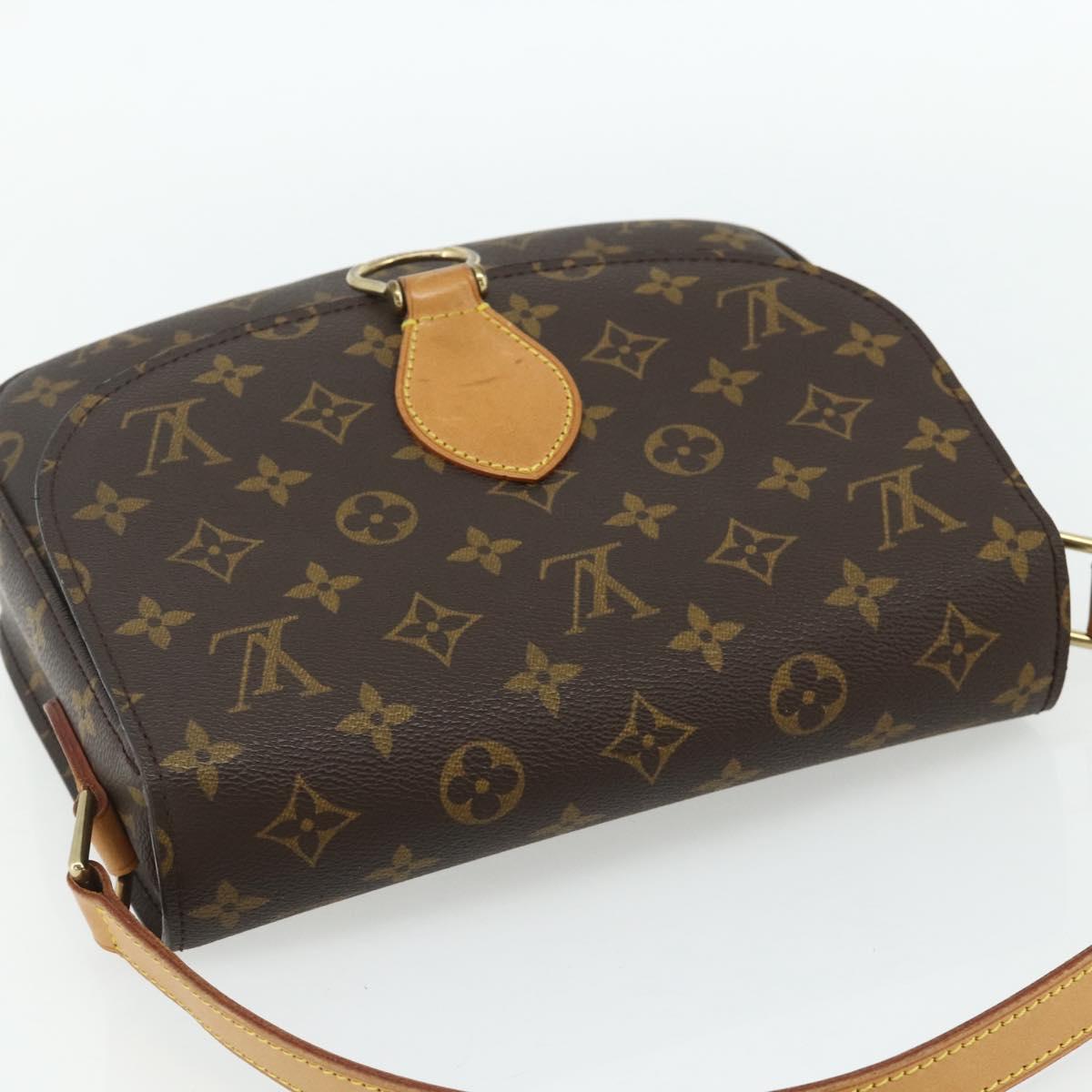 LOUIS VUITTON Monogram Saint Cloud GM Shoulder Bag M51242 LV Auth 178718A