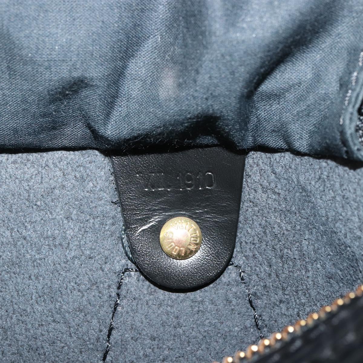 LOUIS VUITTON Epi Speedy 25 Hand Bag Black M59042 LV Auth 178719V