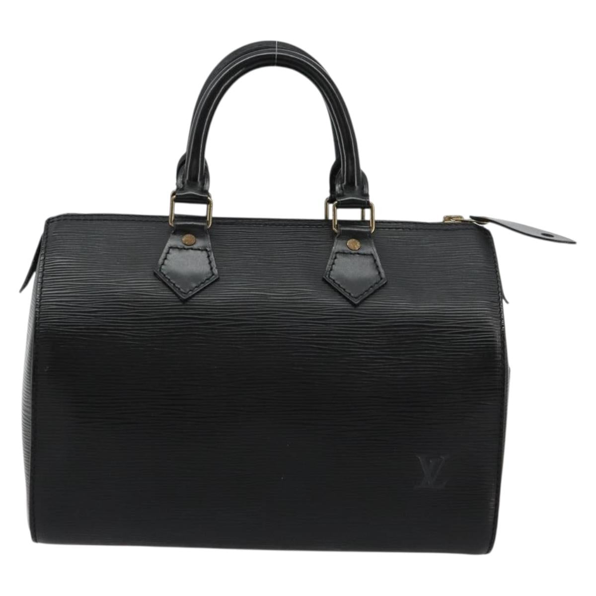 LOUIS VUITTON Epi Speedy 25 Hand Bag Black M59042 LV Auth 178719V