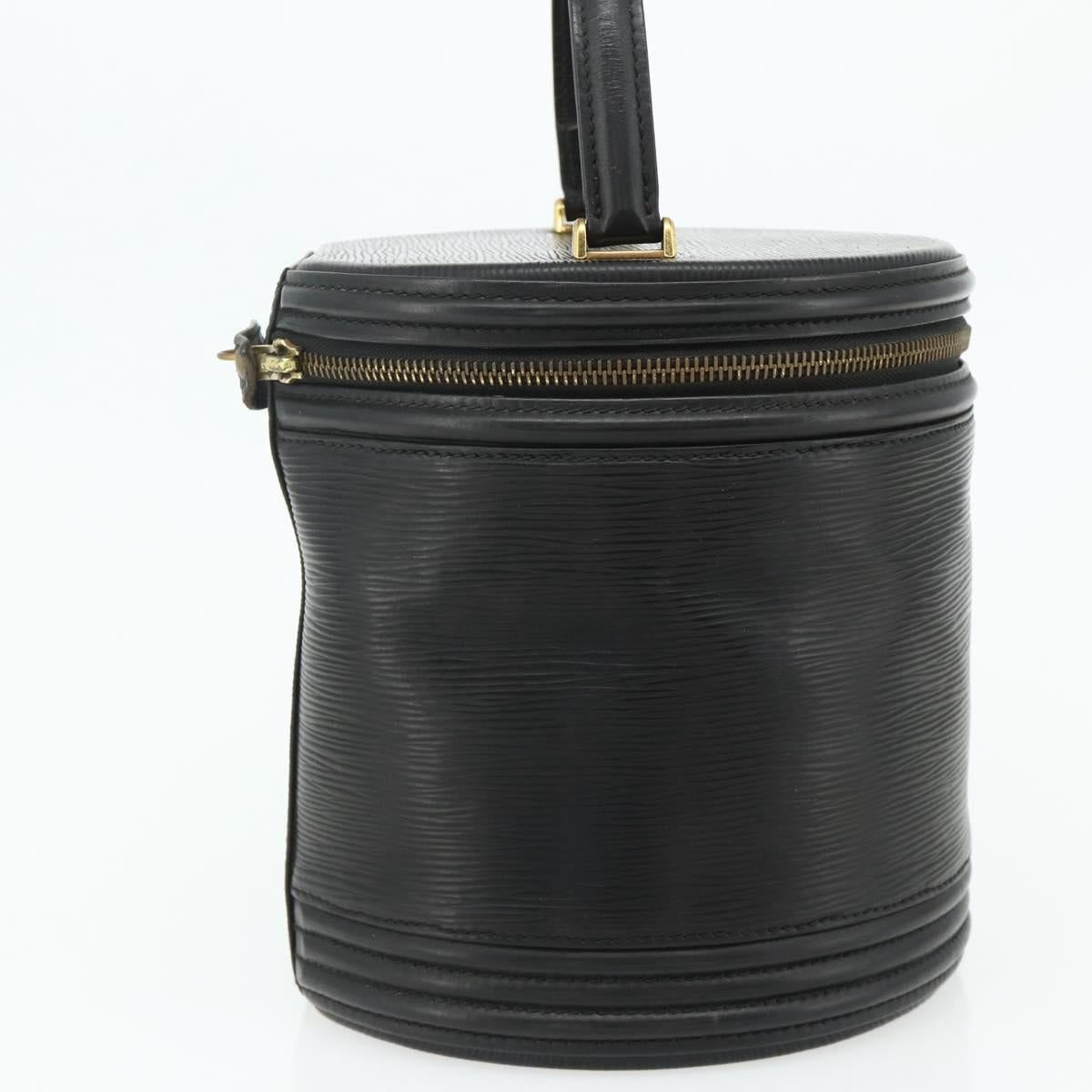 LOUIS VUITTON Epi Cannes Hand Bag Black M48032 LV Auth 178721