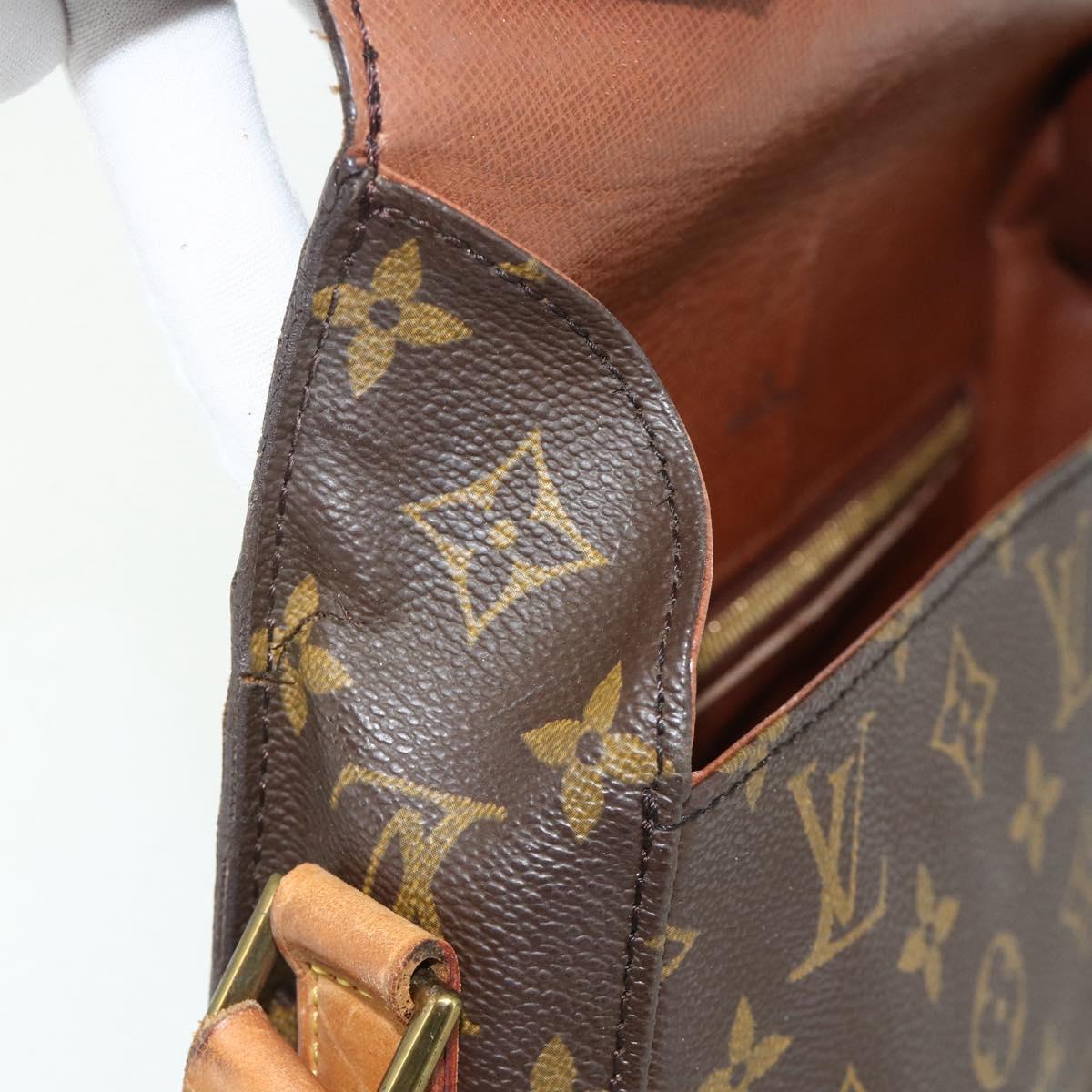 LOUIS VUITTON Monogram Saint Cloud GM Shoulder Bag M51242 LV Auth 178756