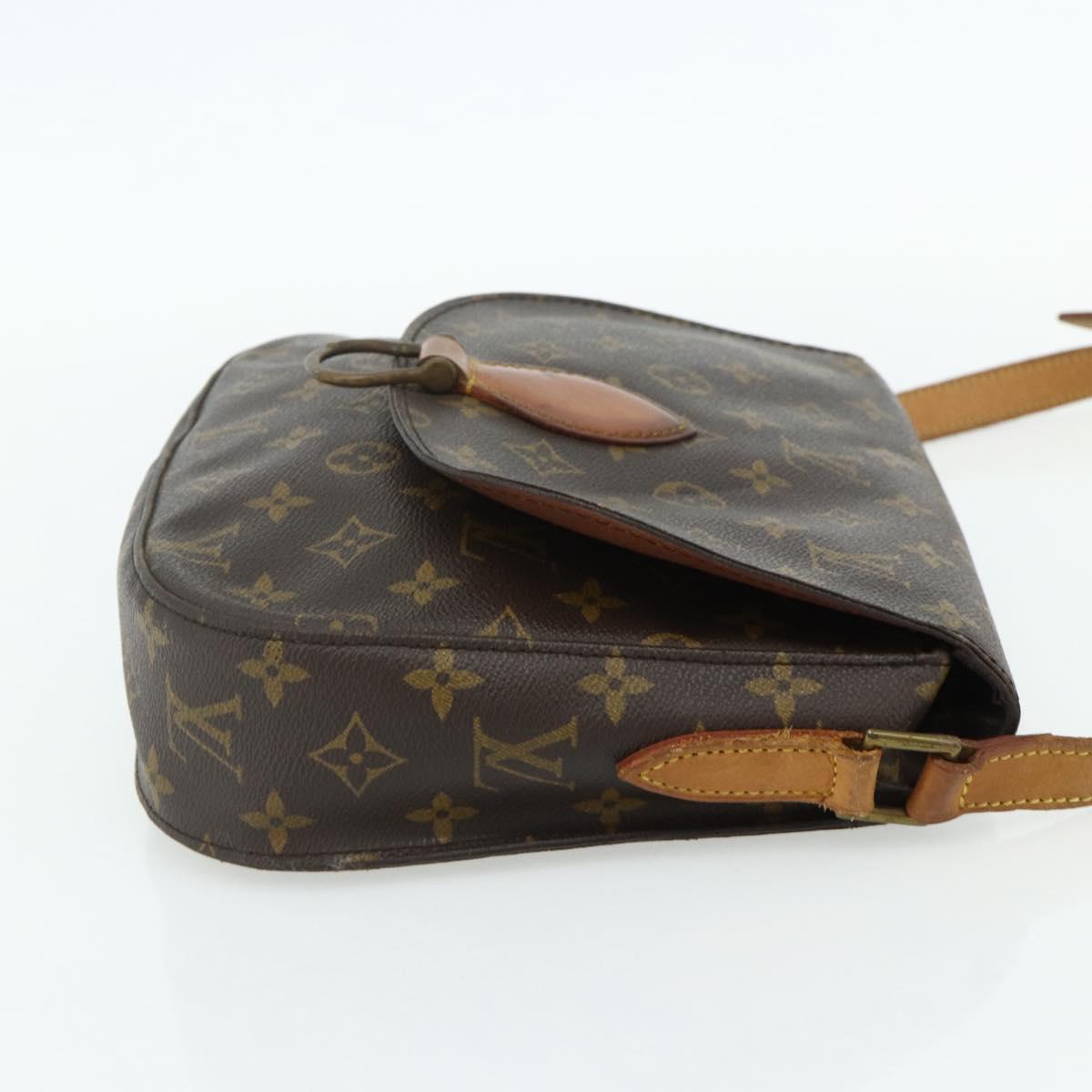 LOUIS VUITTON Monogram Saint Cloud GM Shoulder Bag M51242 LV Auth 178756