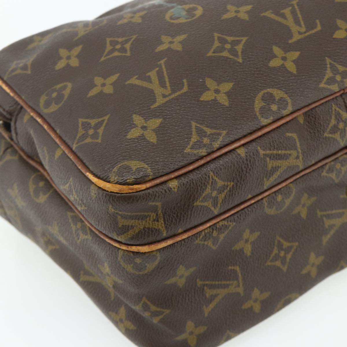 LOUIS VUITTON Monogram Nile Shoulder Bag M45244 LV Auth 178759