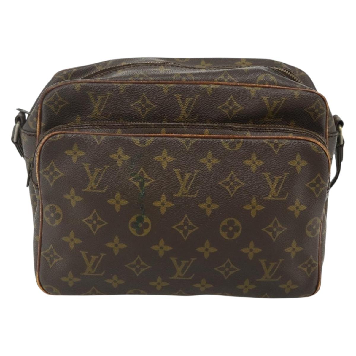 LOUIS VUITTON Monogram Nile Shoulder Bag M45244 LV Auth 178759