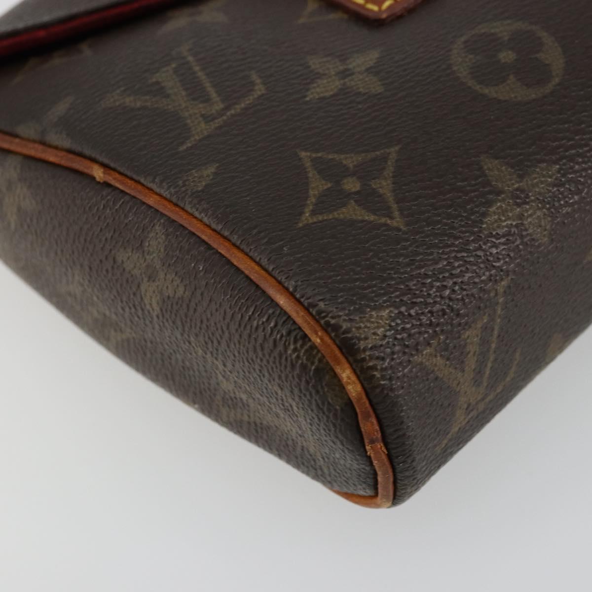 LOUIS VUITTON Monogram Sonatine Hand Bag M51902 LV Auth 178760