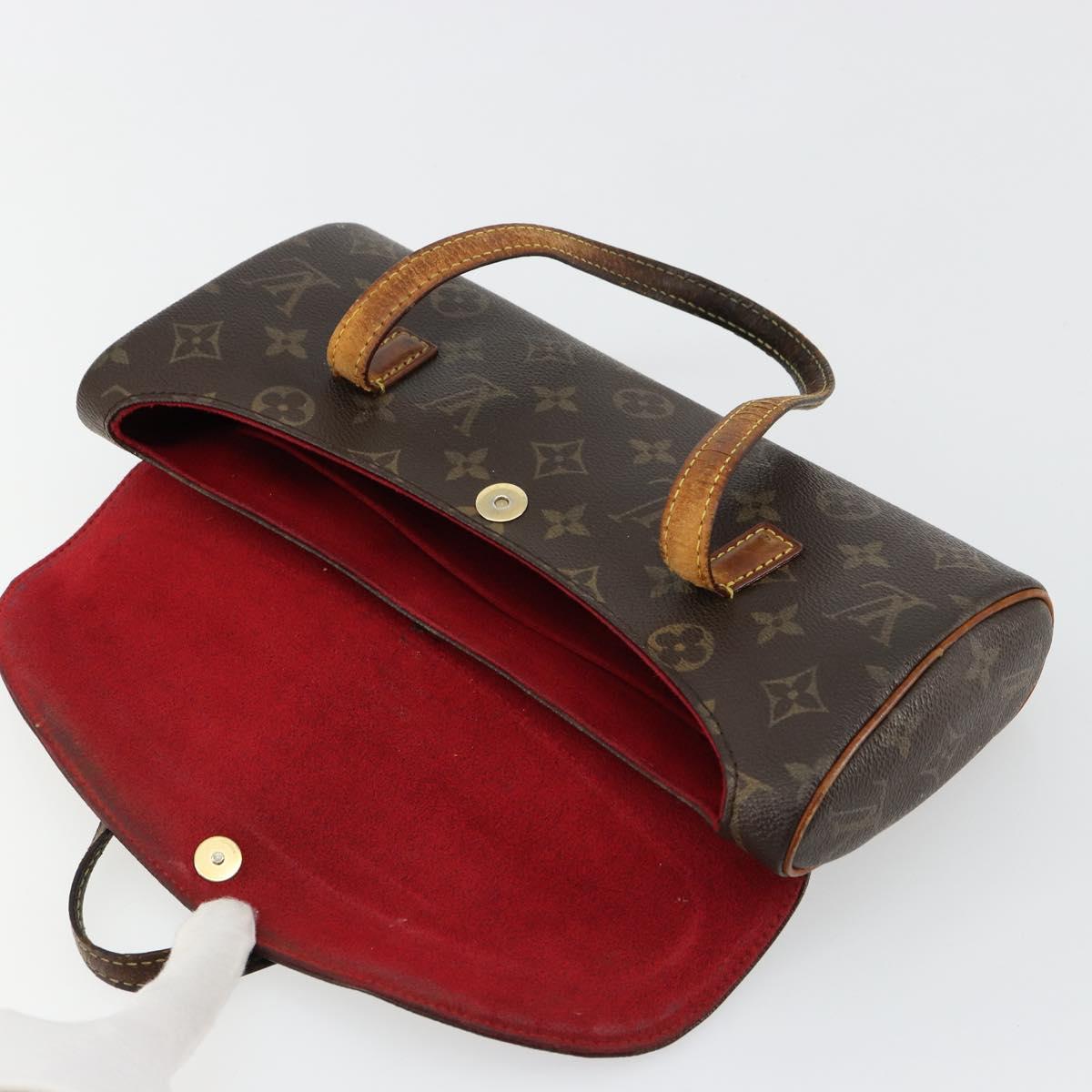 LOUIS VUITTON Monogram Sonatine Hand Bag M51902 LV Auth 178760