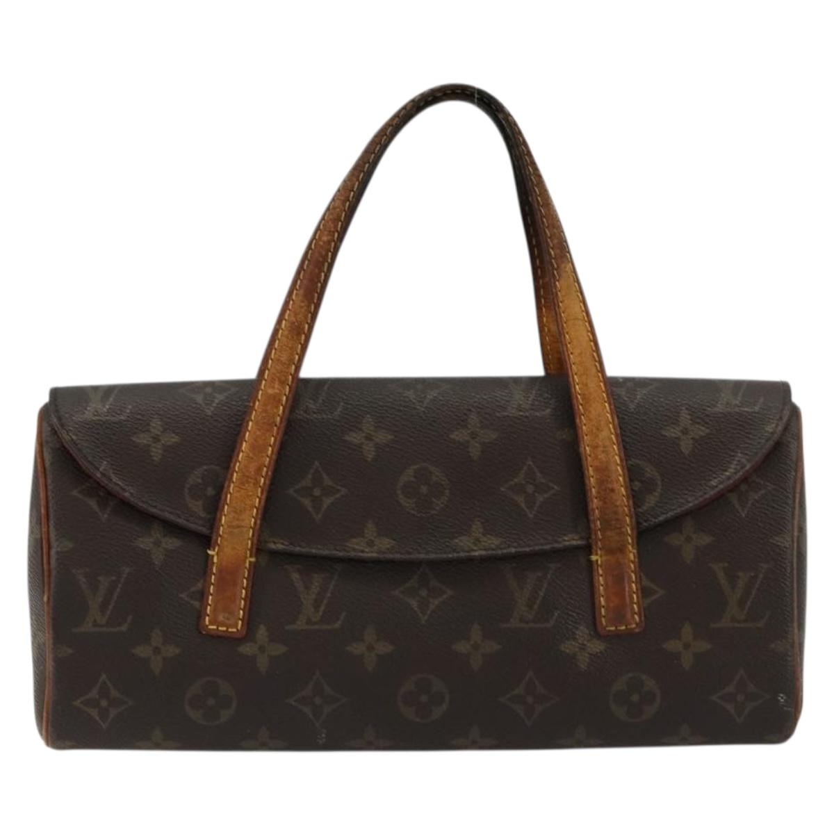 LOUIS VUITTON Monogram Sonatine Hand Bag M51902 LV Auth 178760
