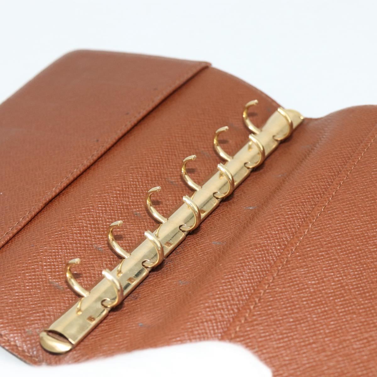 LOUIS VUITTON Monogram Agenda PM Day Planner Cover R20005 LV Auth 178786