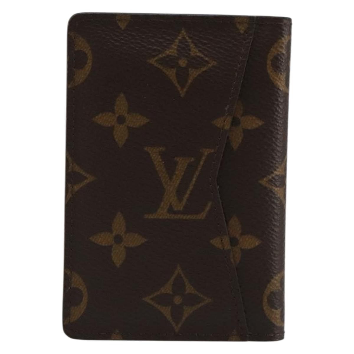 LOUIS VUITTON Monogram Organizer De Poch Card Case M60502 LV Auth 178787A