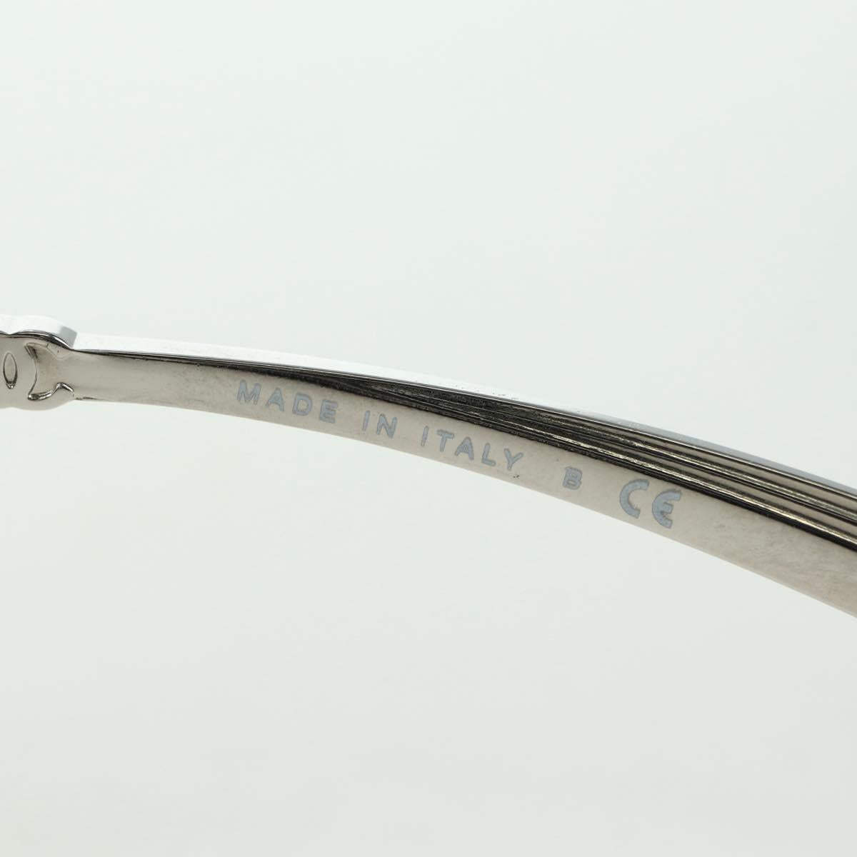 CHANEL COCO Mark Sunglasses plastic White CC Auth 178794M