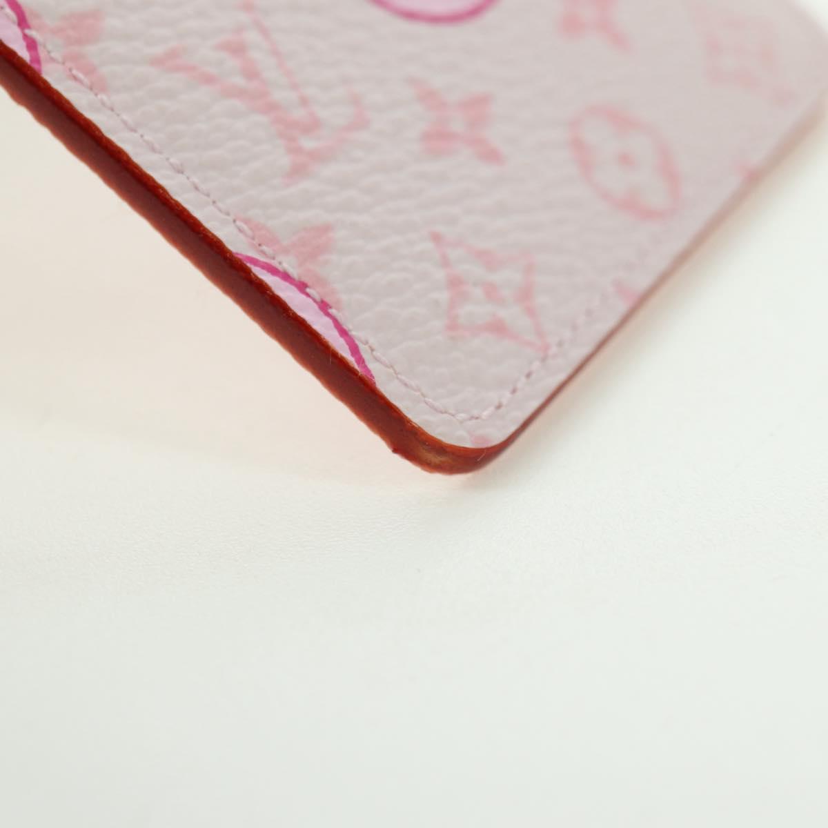 LOUIS VUITTON Monogram Cherry Blossom Etui Mirror Pink M92019 LV Auth 178799SAV