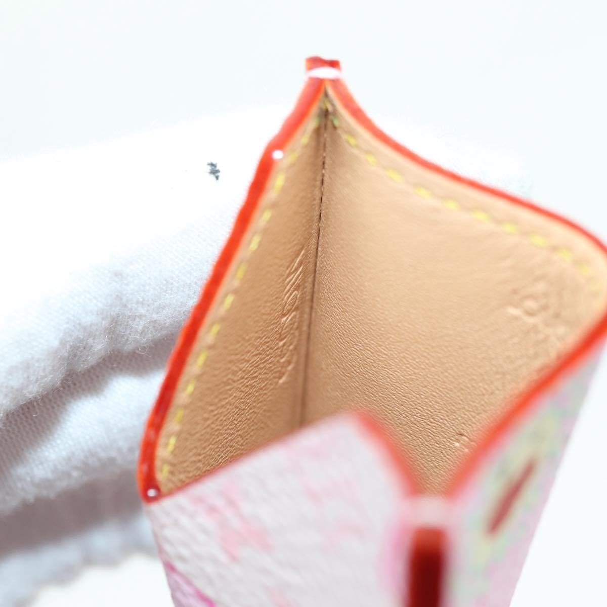 LOUIS VUITTON Monogram Cherry Blossom Etui Mirror Pink M92019 LV Auth 178799SAV