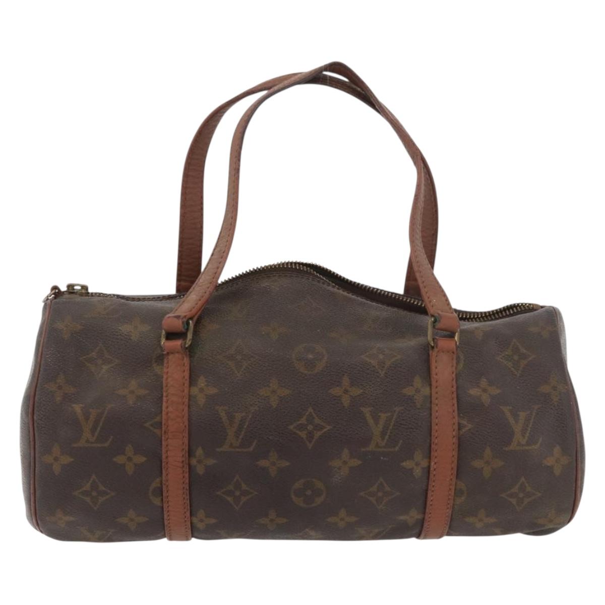 LOUIS VUITTON Monogram Papillon 30 Hand Bag M51385 LV Auth 178831