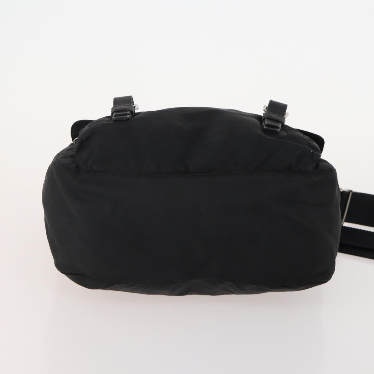PRADA Shoulder Bag Nylon 5 Set Black Light Blue Navy Auth 178839