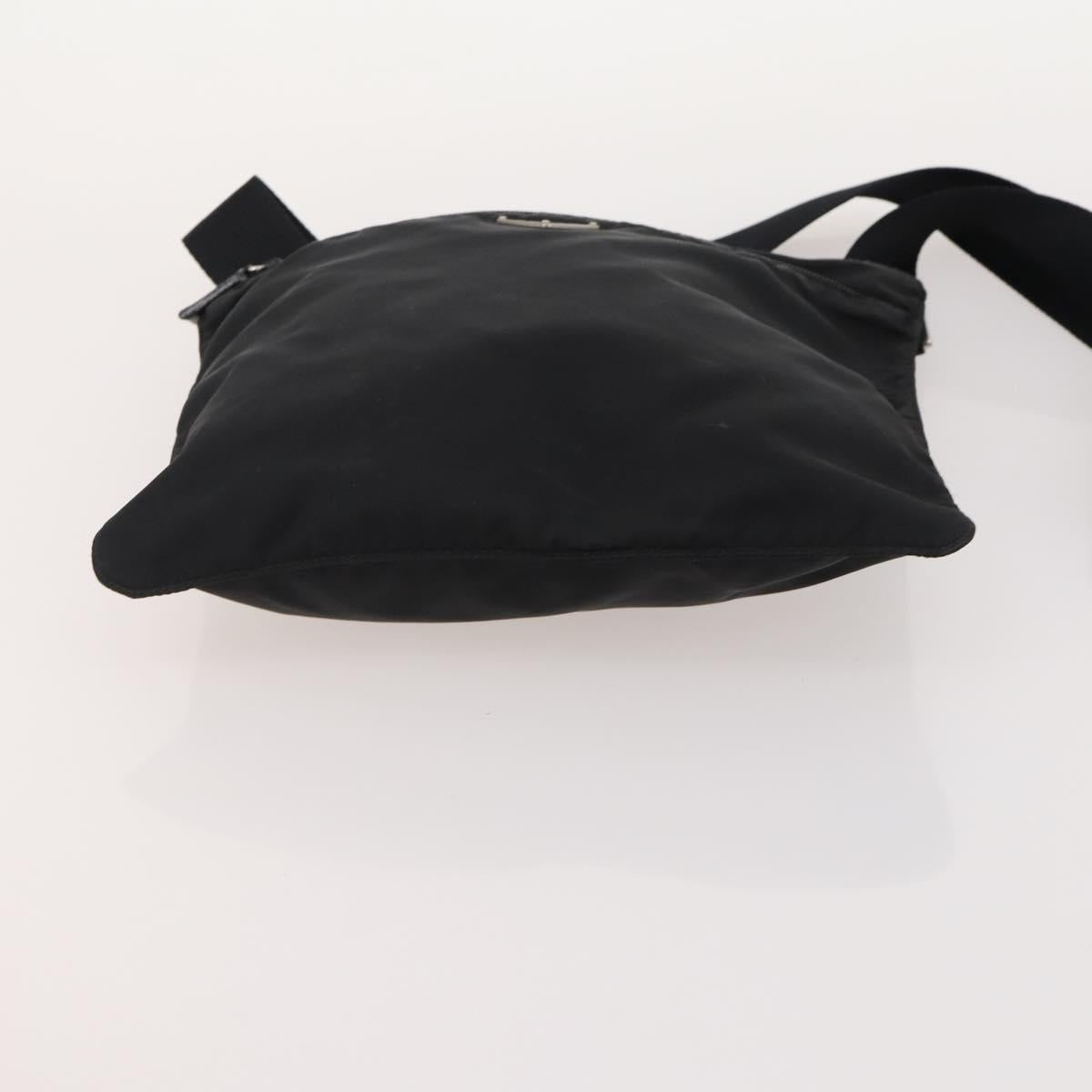 PRADA Shoulder Bag Nylon 5 Set Black Light Blue Navy Auth 178839