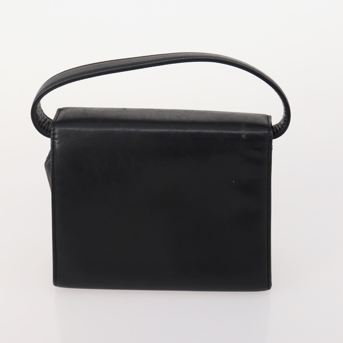 GIVENCHY Chloe Hand Bag Leather 3 Set Black Brown Auth 178857
