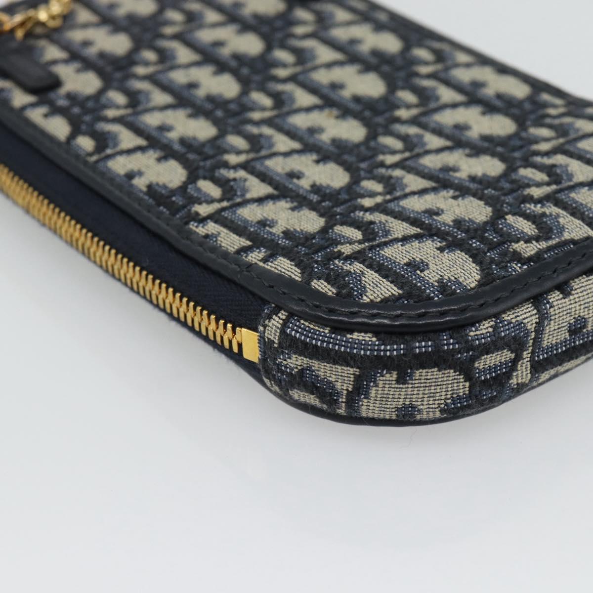 Christian Dior Trotter Canvas Phone Holder Chain Montagne 30 2way Auth 178864M