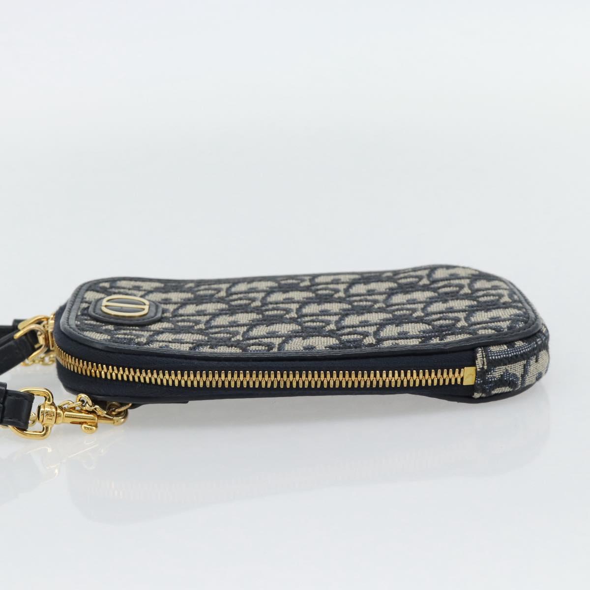 Christian Dior Trotter Canvas Phone Holder Chain Montagne 30 2way Auth 178864M