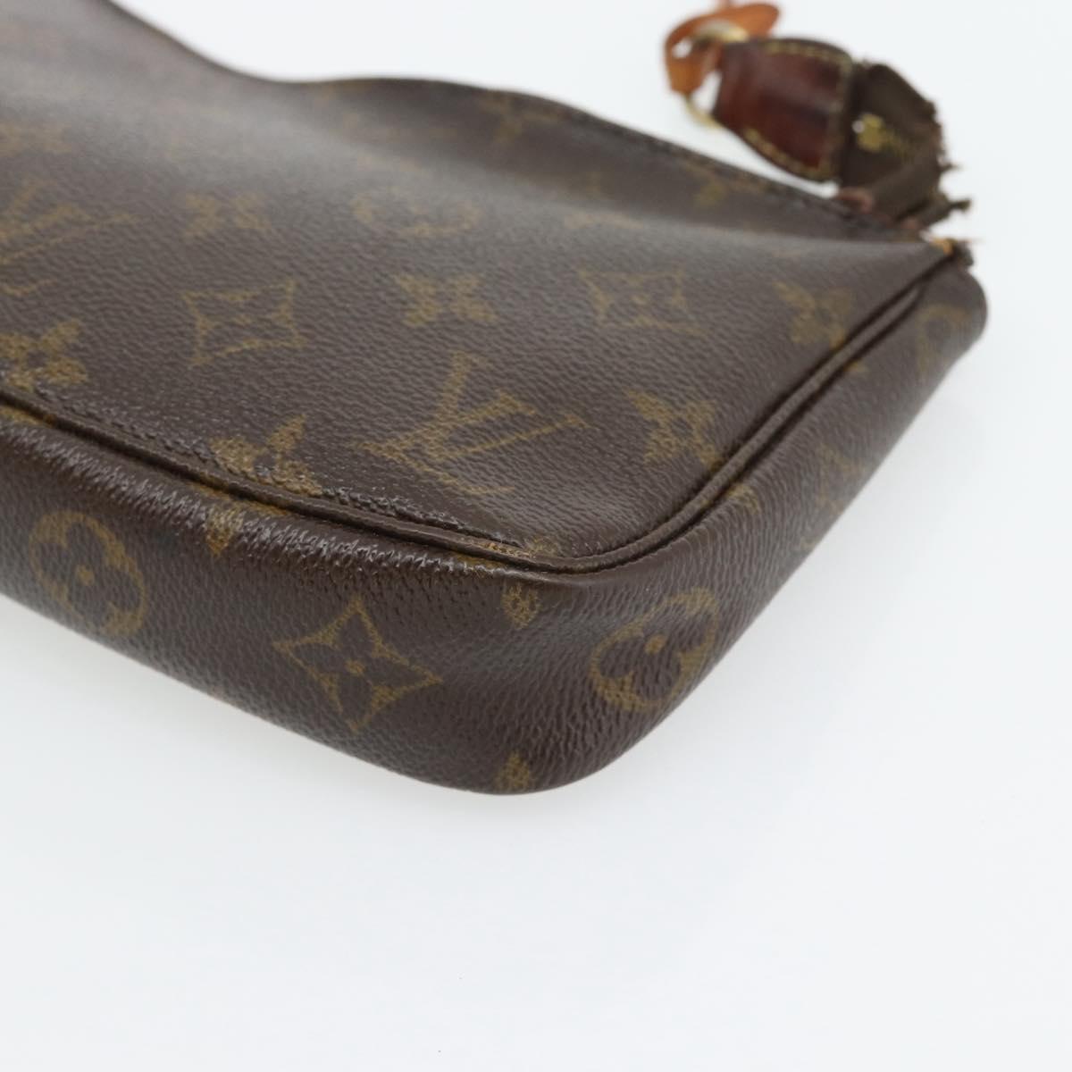 LOUIS VUITTON Monogram Pochette Accessoires Accessory Pouch M51980 Auth 178875