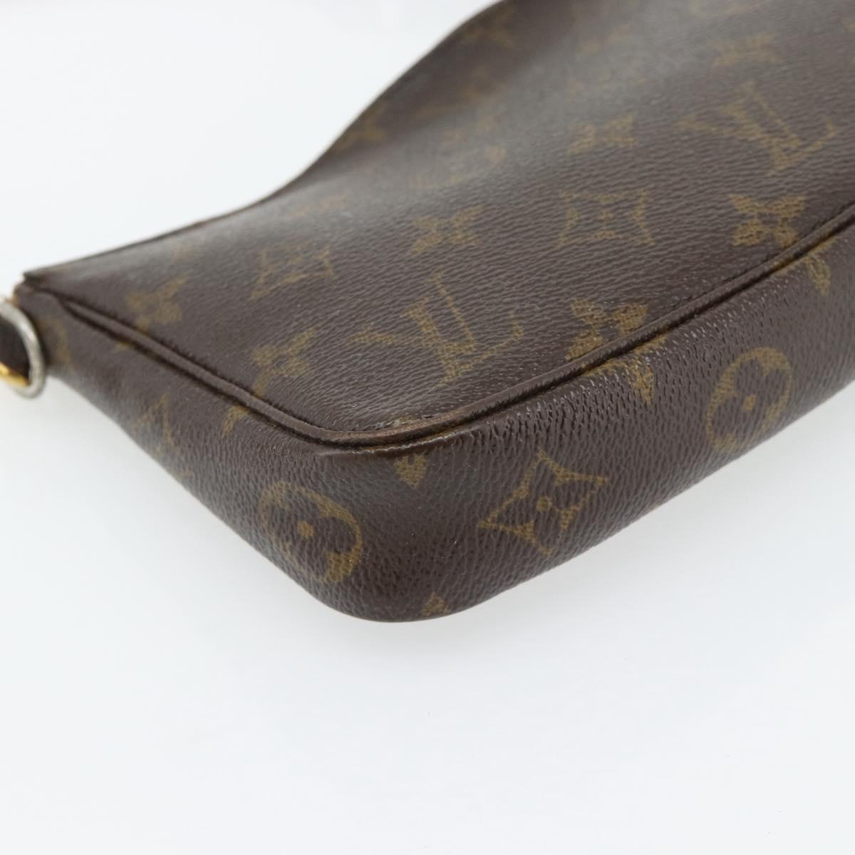 LOUIS VUITTON Monogram Pochette Accessoires Accessory Pouch M51980 Auth 178875