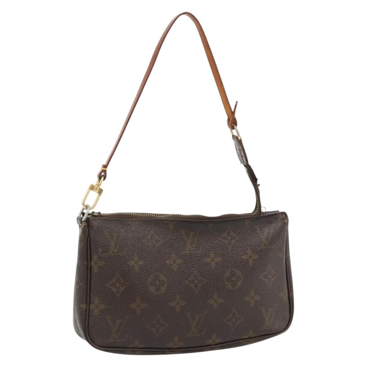 LOUIS VUITTON Monogram Pochette Accessoires Accessory Pouch M51980 Auth 178875