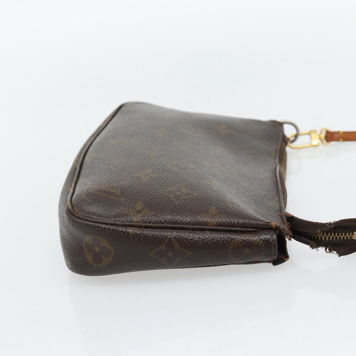 LOUIS VUITTON Monogram Pochette Accessoires Accessory Pouch M51980 Auth 178875