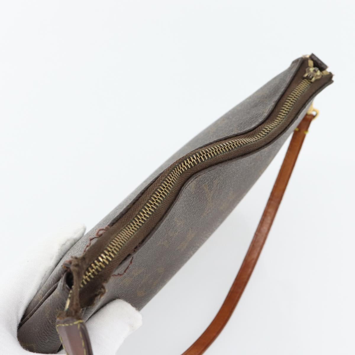 LOUIS VUITTON Monogram Pochette Accessoires Accessory Pouch M51980 Auth 178875
