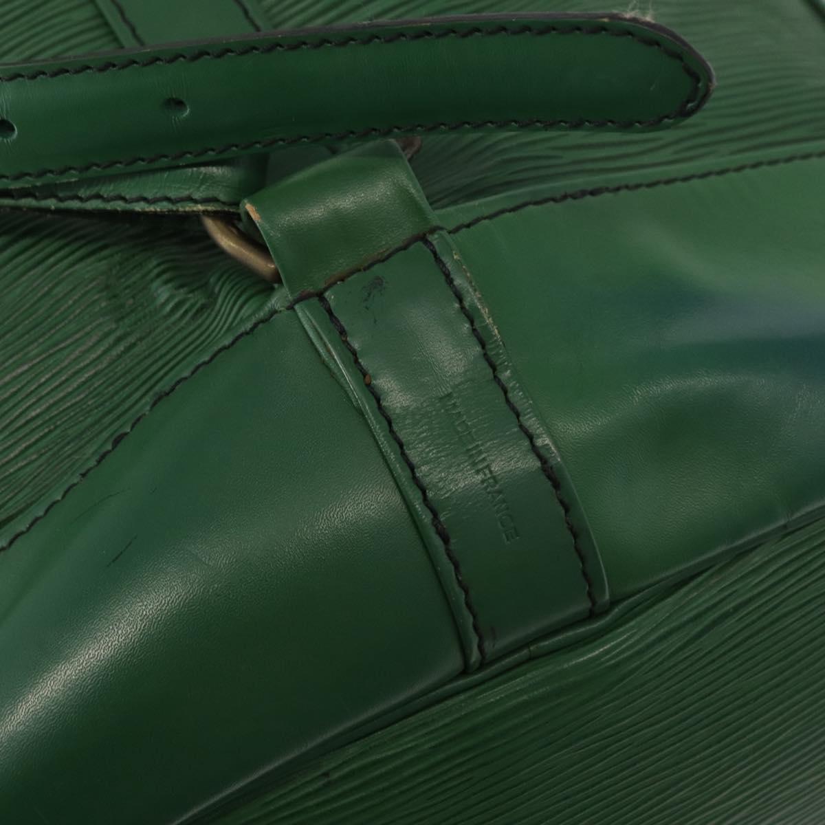 LOUIS VUITTON Epi Randonnee GM Shoulder Bag Green M43084 LV Auth 178881