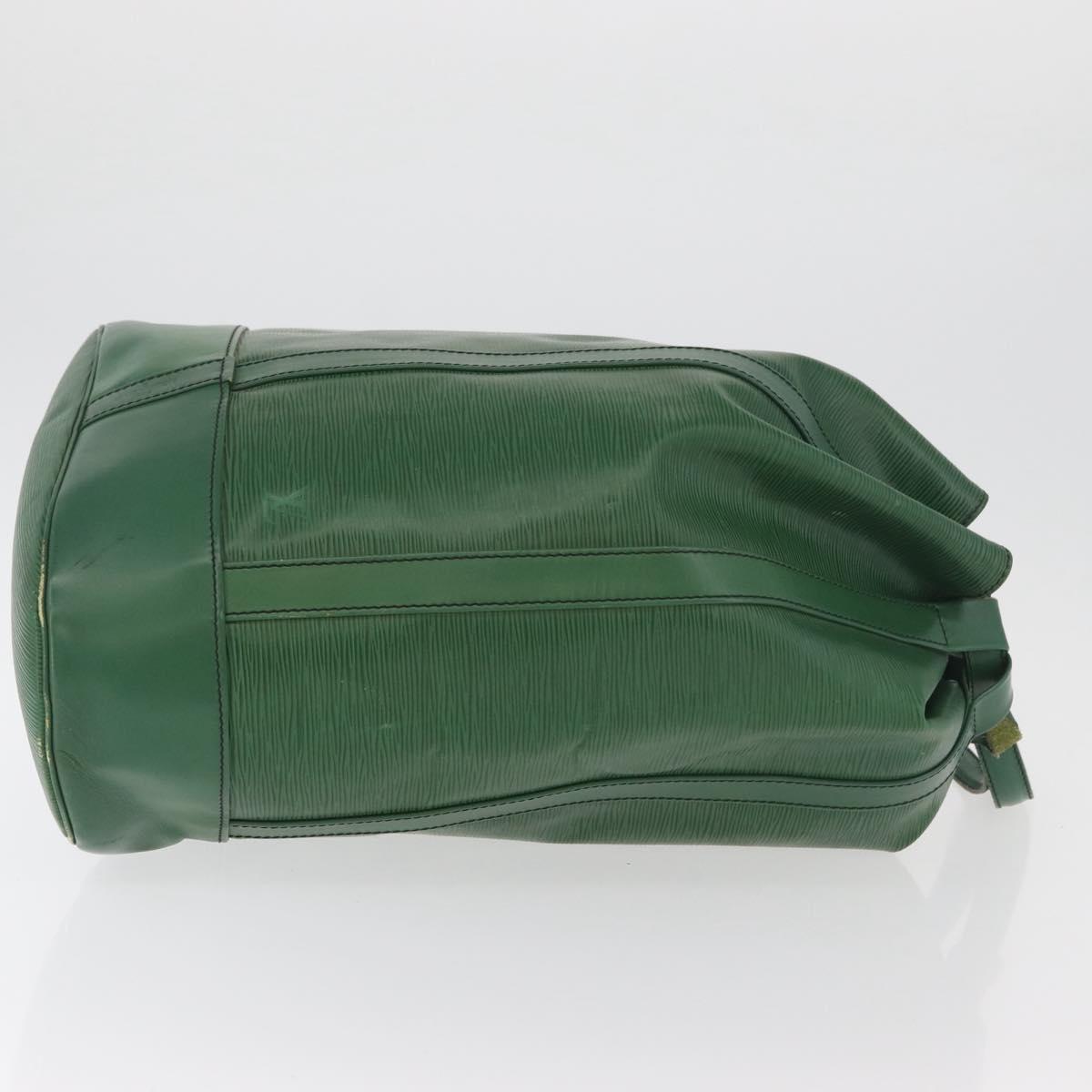 LOUIS VUITTON Epi Randonnee GM Shoulder Bag Green M43084 LV Auth 178881