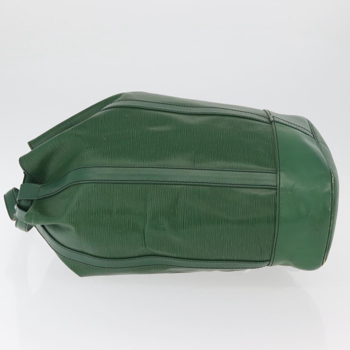 LOUIS VUITTON Epi Randonnee GM Shoulder Bag Green M43084 LV Auth 178881