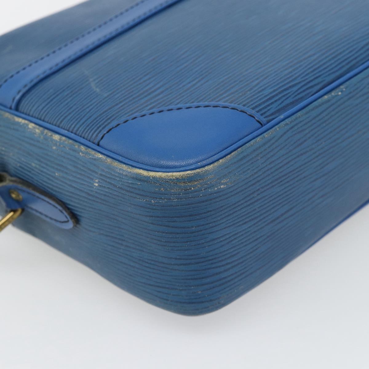 LOUIS VUITTON Epi Trocadero 27 Shoulder Bag Blue M52315 LV Auth 178883