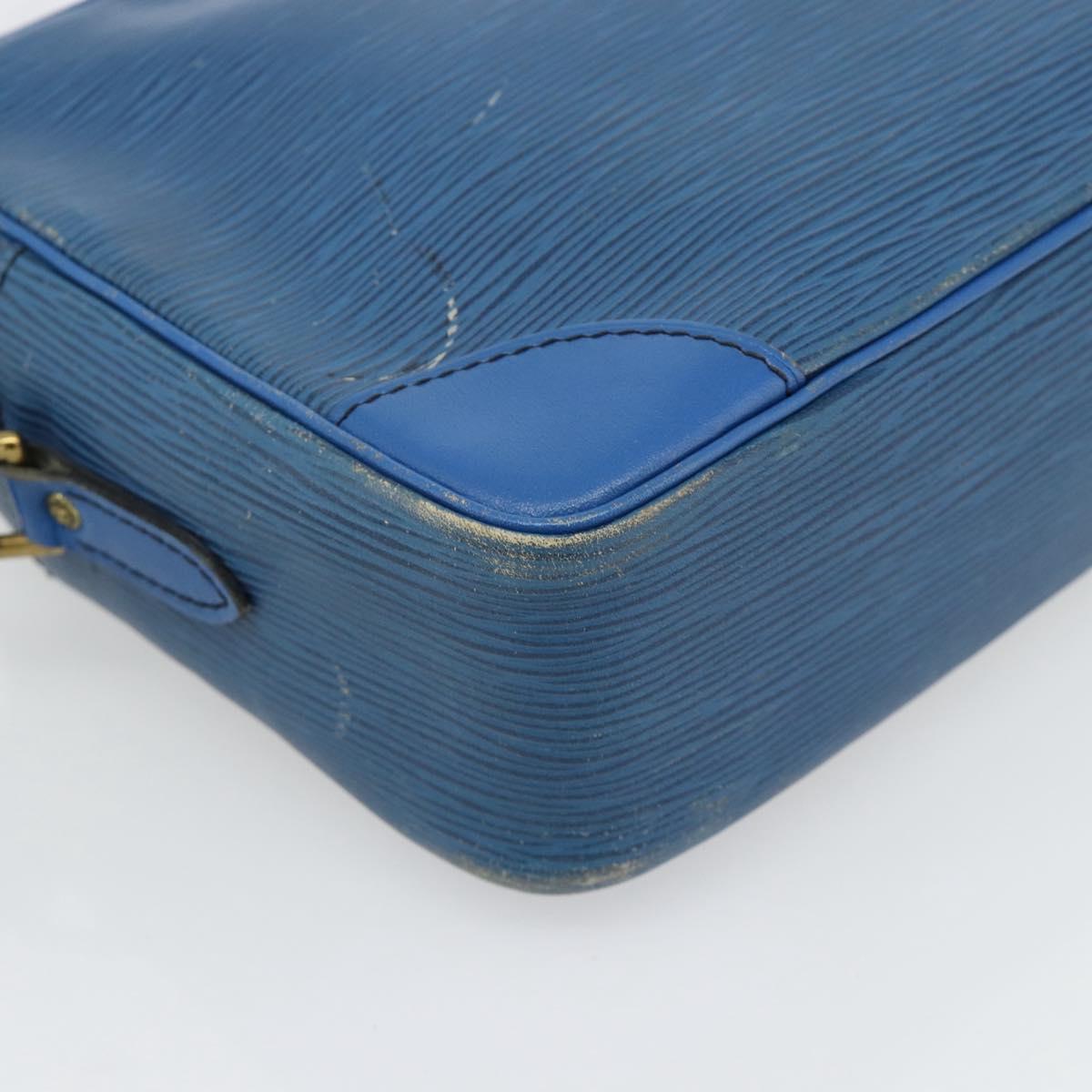 LOUIS VUITTON Epi Trocadero 27 Shoulder Bag Blue M52315 LV Auth 178883