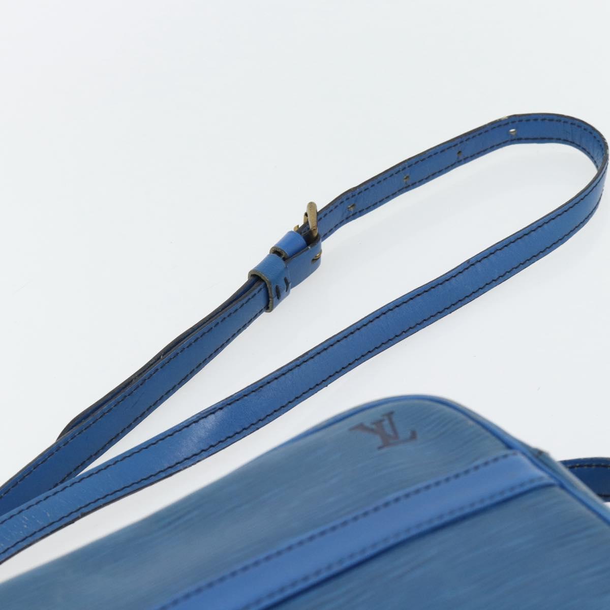 LOUIS VUITTON Epi Trocadero 27 Shoulder Bag Blue M52315 LV Auth 178883