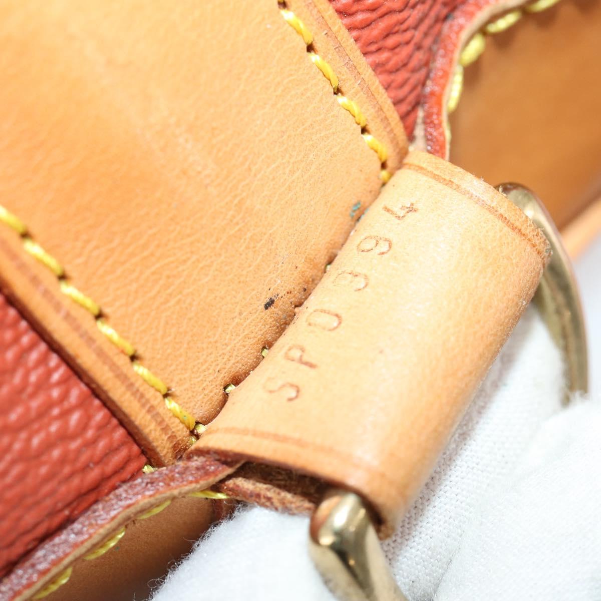 LOUIS VUITTON LV Cup Suck Marine Bag PVC Leather Aboganie M80022 LV Auth 178901