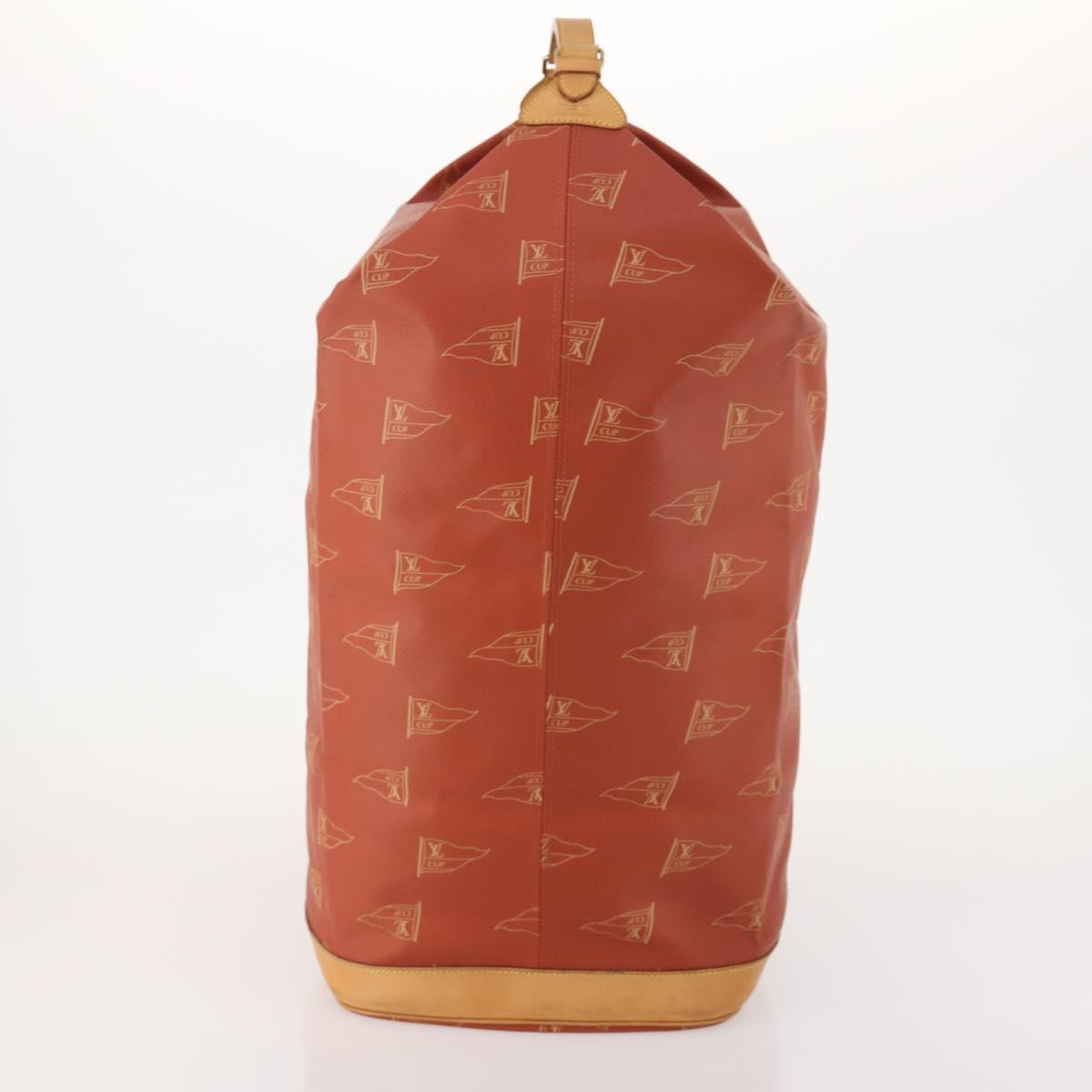 LOUIS VUITTON LV Cup Suck Marine Bag PVC Leather Aboganie M80022 LV Auth 178901