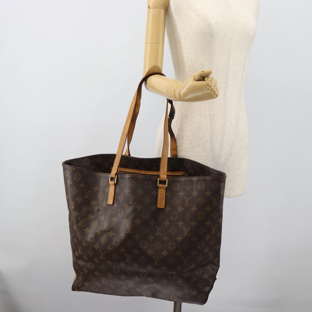 LOUIS VUITTON Monogram Cabas Alto Tote Bag M51152 LV Auth 178903