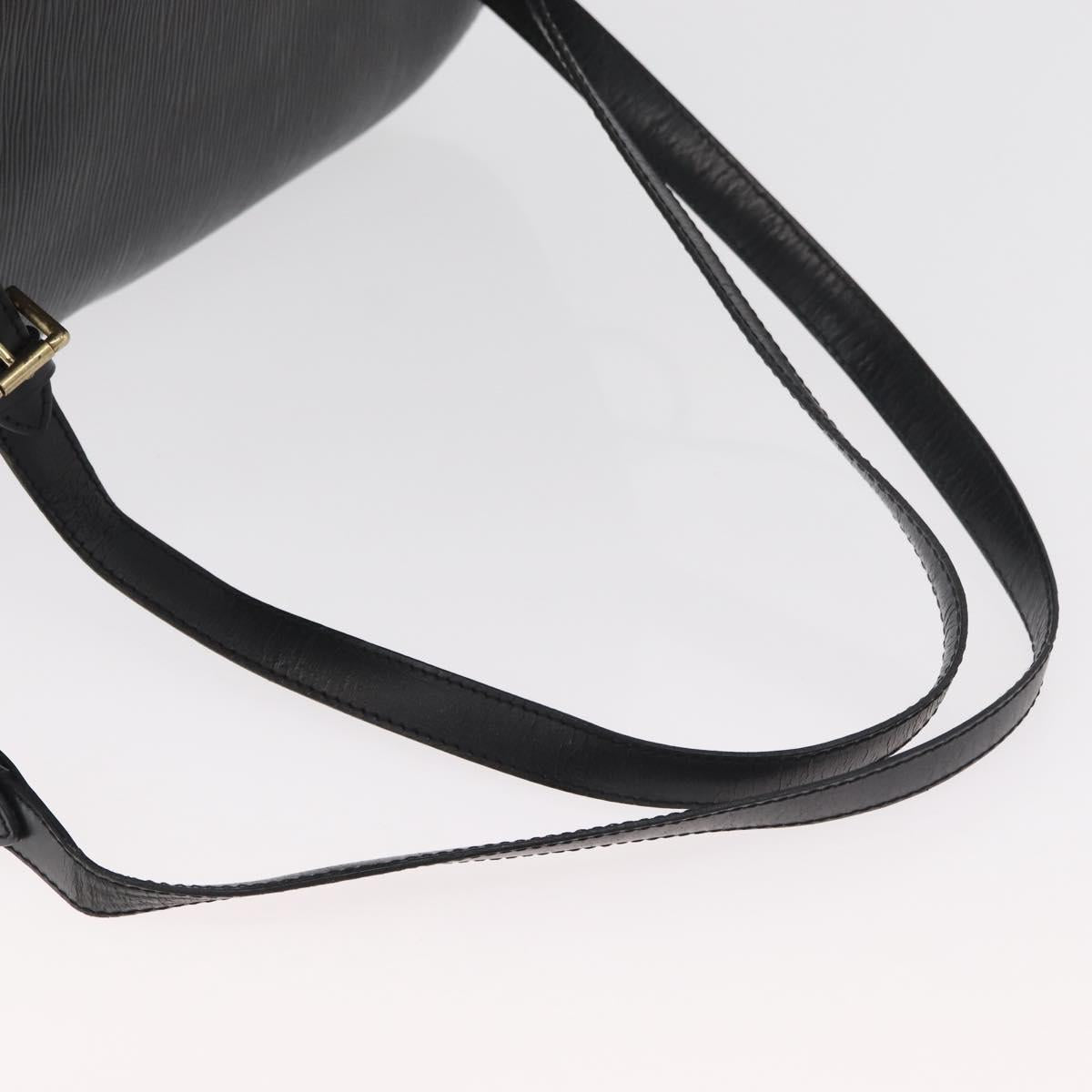 LOUIS VUITTON Epi Gobelins Backpack Black M52292 LV Auth 178907