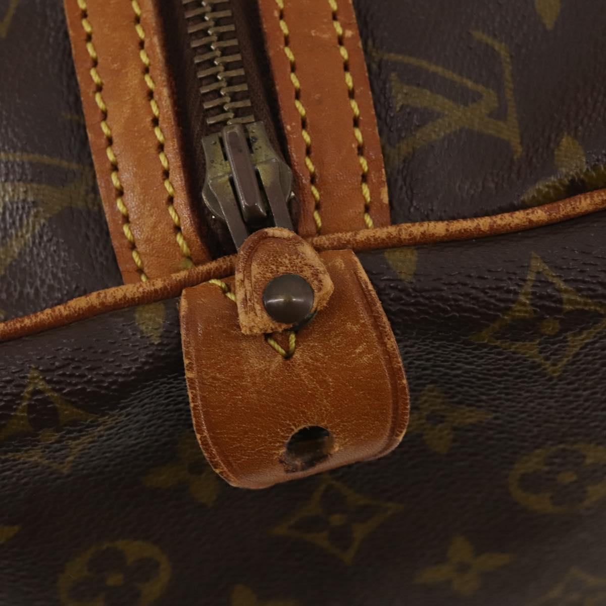 LOUIS VUITTON Monogram Sac Souple 45 Boston Bag M41624 LV Auth 178950