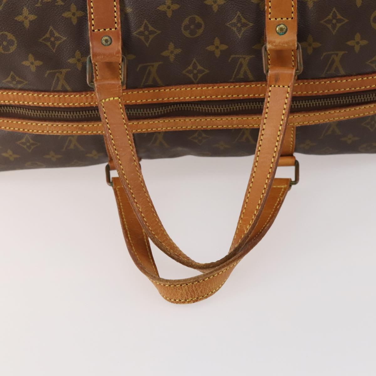 LOUIS VUITTON Monogram Sac Souple 45 Boston Bag M41624 LV Auth 178950