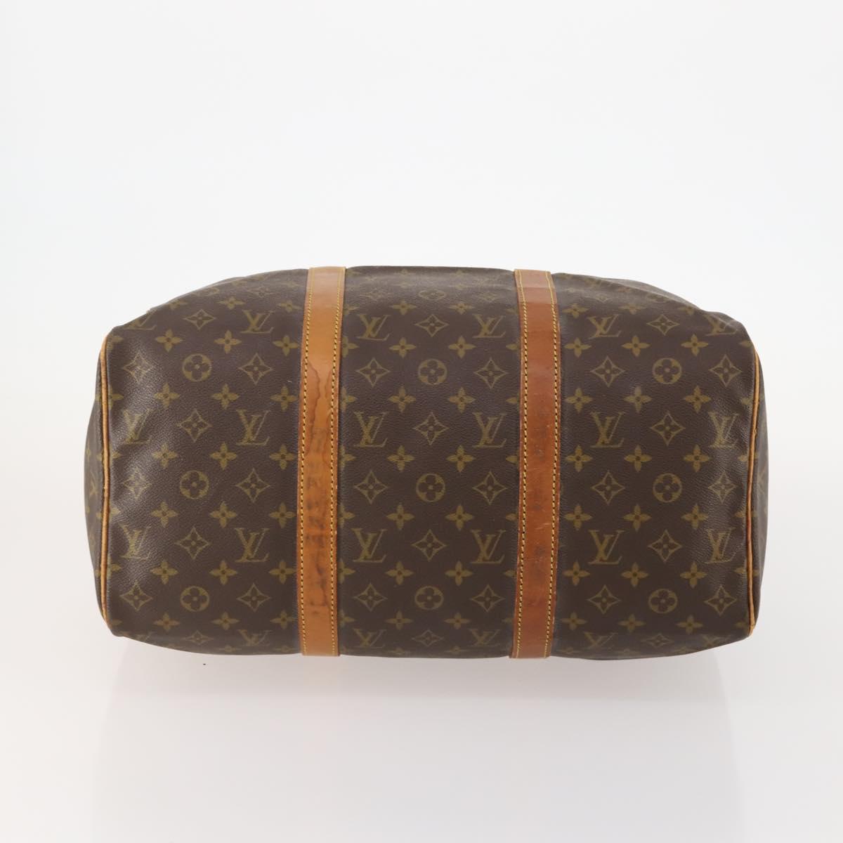 LOUIS VUITTON Monogram Sac Souple 45 Boston Bag M41624 LV Auth 178950