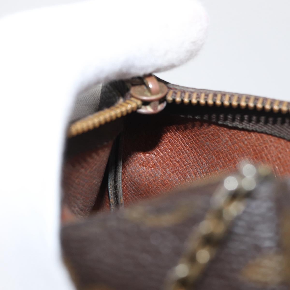 LOUIS VUITTON Monogram Pochette Cles Coin Purse M62650 LV Auth 178975